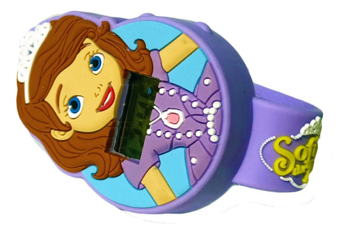 Princesita Sofia Reloj Infantil Goma Gran Calidad Para Niñas
