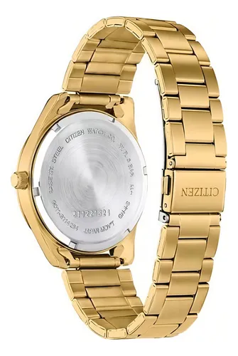 Reloj quartz hombre dorado hotsell