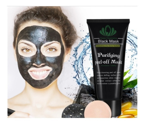 Imagen 2 de 4 de Máscara Facial Negra De Limpieza Anti Acné-puntos Negros