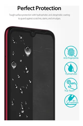 Vidrio Templado Para Redmi Note 7 & 7 Pro Ringke Full Cover
