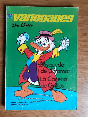 Variedades Walt Disney Número 45 (13) Editorial Pincel Tucumán 1978