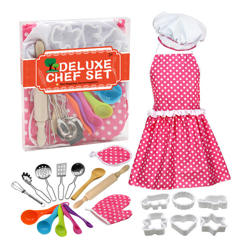 Pack De 22 Juguetes De Cocina Para Niños, Juego De Disfraces