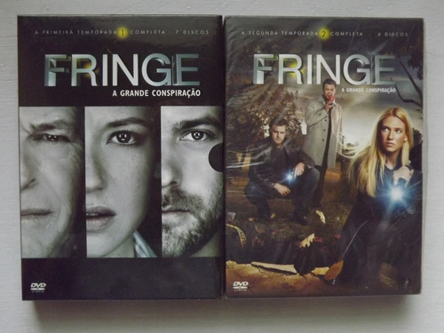 Box Dvd Fringe 1ª E 2ª Temporadas - Novos-originais-lacrados