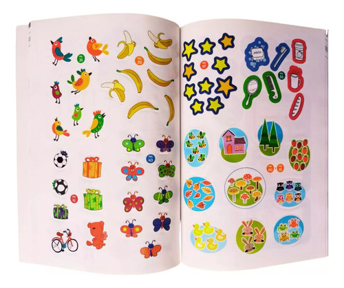 Practi Números 1, Los Números De (1-10) Con Stickers / Mirlo