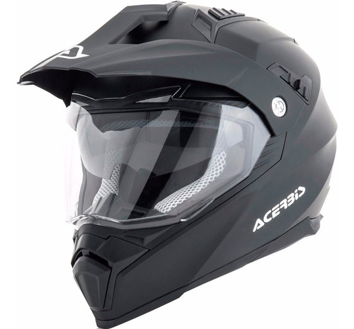 Casco Motocross Touring Acerbis - Flip Fs 606 Negro