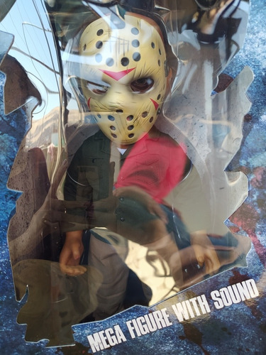 Imagen 5 de 6 de Figura Jason 15'' Friday The 13th Con Sonido Original Mezco