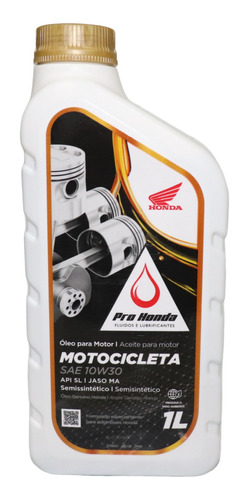 Óleo Motor Moto Semissintético 10w30 4t  Pro Honda  Original