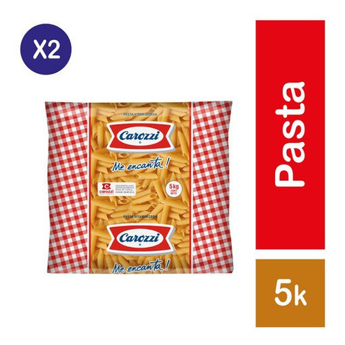 Pack 2 - Carozzi Mostaccioli 46 5kg