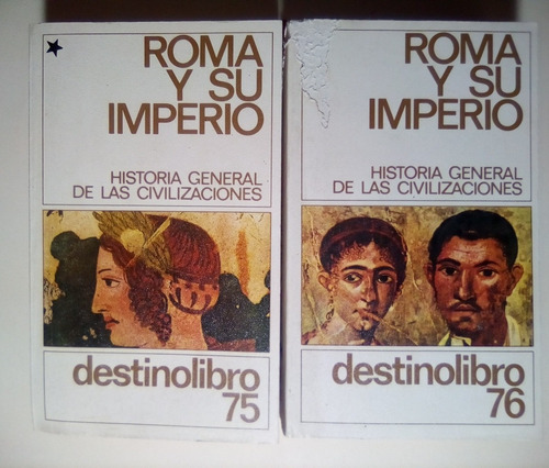 Roma Y Su Imperio (con Detalle) Dos Tomos. Destinolibro 