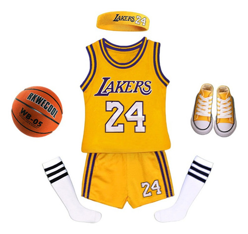 Uniforme Baloncesto Infantil Chicos Talla Mediana Y Grande