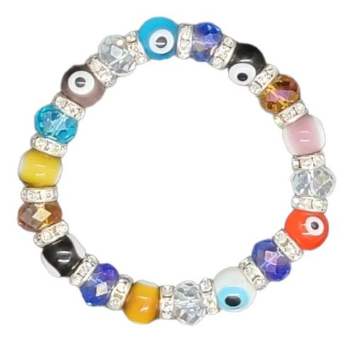 Pulsera Multicolor Ojo Turco/ Contra La Envidia