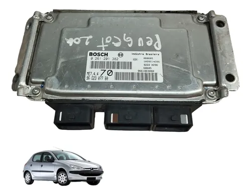 comprar Modulo Injeção Peugeot 206 1.4 82 Cv Flex 4 P Ano 2006