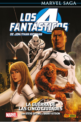 Imagen 1 de 1 de Libro Los 4 Fantasticos De Jonathan Hickman 04: La Guerra...