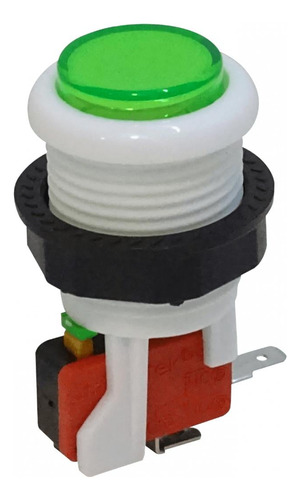 Interruptor Pulsador Arcade Verde Clickbox