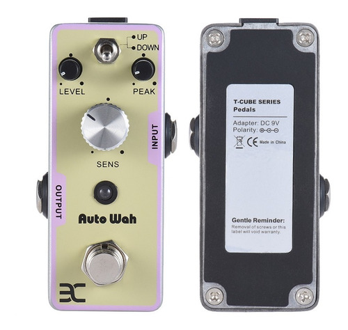 Pedal De Efeitos De Guitarra Eno Tc-61 Auto Wah True Bypass