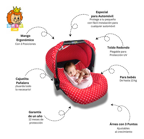 Autoasiento Portabebe Promeyco Petit Ocean