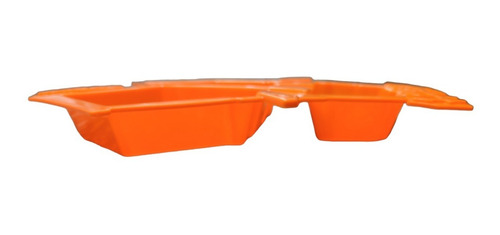Imagen 2 de 3 de Bandeja Forma Casa Decorativa Golosinas Halloween Plastico