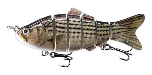 Imagen 1 de 2 de Señuelo Caster Flow Shad 10.2cm 19.4g Articulado Hundimiento