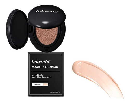 Gj Base De Maquillaje Con Colchón De Aire De Concha Negra