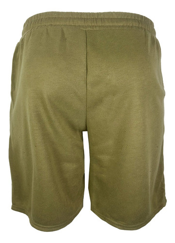 Bermuda Deportiva Con Estampado Moderno Y Cintura Ajustable