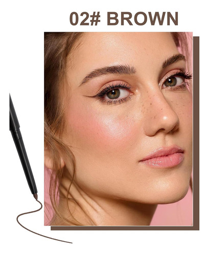 Erinde Lápiz Delineador De Ojos De Gel Impermeable, Delinead