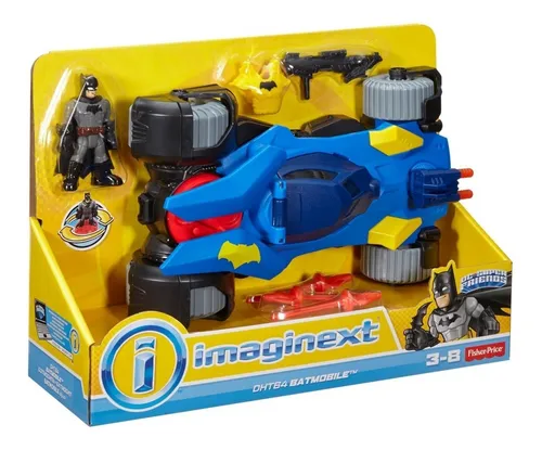 Batimovil Con Muñeco Batman Imaginext Mattel Mundomanias