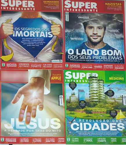 Lote 14 Revista Superinteressante Ano 2012 (Usado)