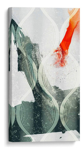 Canvas Lab Cuadro Onda Mínima Ii 70x140, Sisa Jasper