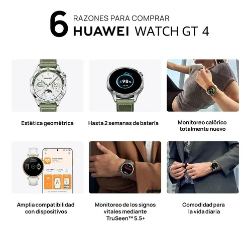 Compatibilidad huawei watch gt 2 hotsell
