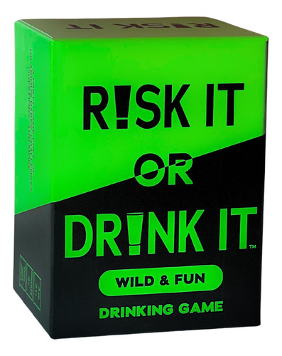 Risk It Or Drink It - Divertido Juego De Beber Para Antes D.