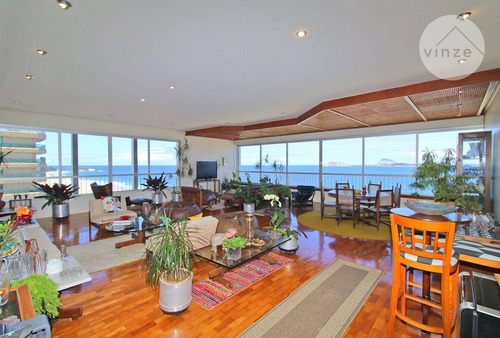 Imagem 1 de 30 de Apartamento 4 Quartos, 280 M² Melhor Localização De Ipanema - Ap0080