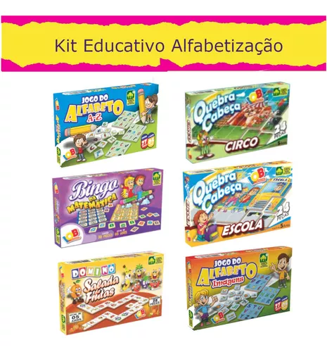 Jogos Educativos — KIT SÓ ESCOLA