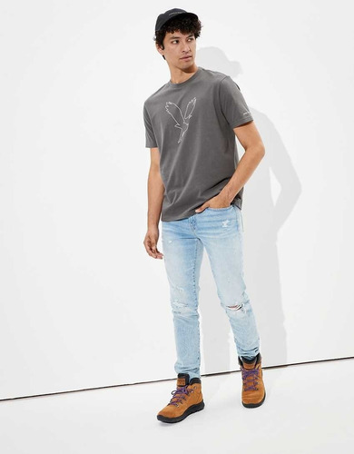 Playera American Eagle Para Caballero Talla Xxl, 100% Orig.