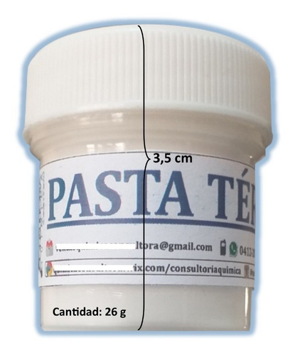 Pasta Térmica Blanca 26 G