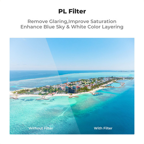 Kit De Filtro K&f Concept Avata 2 Drone Uv Pl Nd (pacote Com