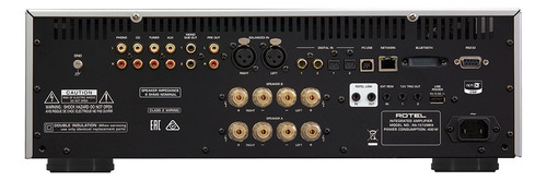 Rotel Ra-1572 Mkii Black Amplificador Integrado