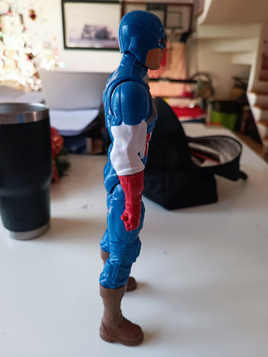 Muñeco Hasbro Marvel 2016 Capitan America (Usado)