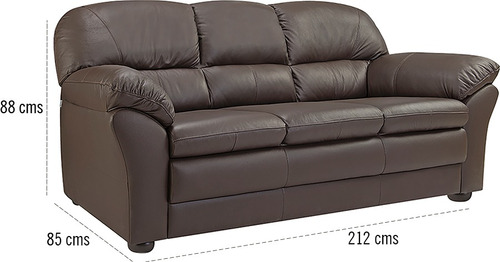 Imagen 2 de 4 de Juego De Living Sillon Cuero Sillones Sofá 3+2 Divino