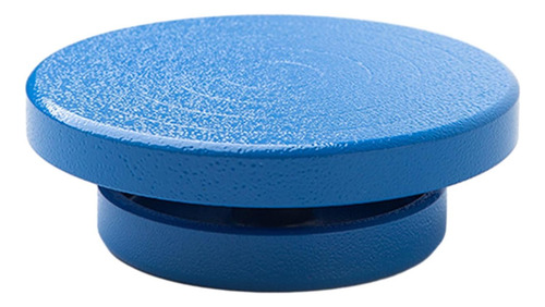 Cerâmica Decoração Banda Roda Bolo Plataforma 11cm Azul