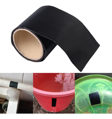 Tubo De Manguera Tubo Caulk Strip Sellant Tape Negro Pvc