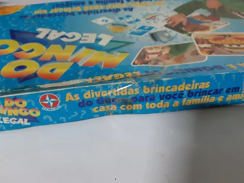 Jogo De Tabuleiro Domingo Legal Estrela Falta1 Carta Anos 90