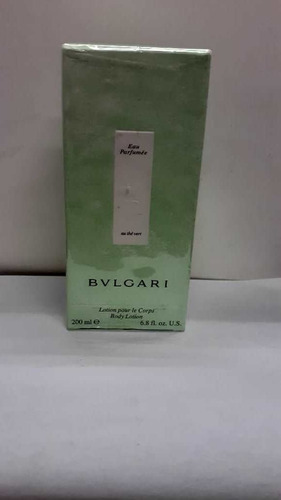 Locion Para El Cuerpo 200 Ml Bvlgari Au The Vert Original