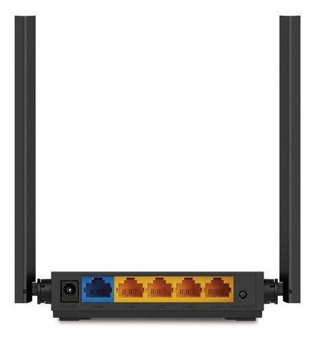 Imagen 2 de 2 de Router, WMM, Range extender, Access point TP-Link Archer C50 V6 negro 220V