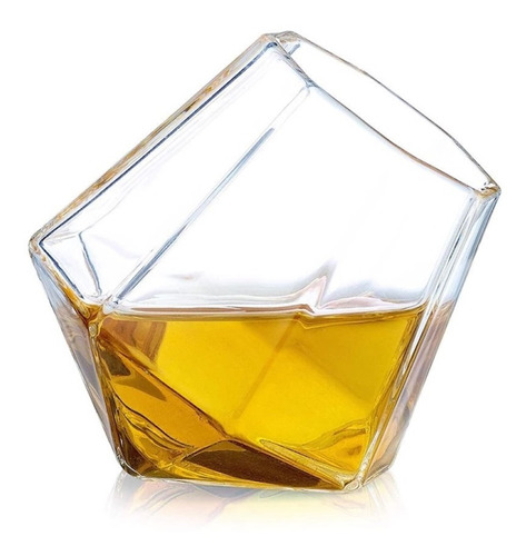 Vaso De Vidrio En Forma De Diamante Para Whisky, Shot Trago