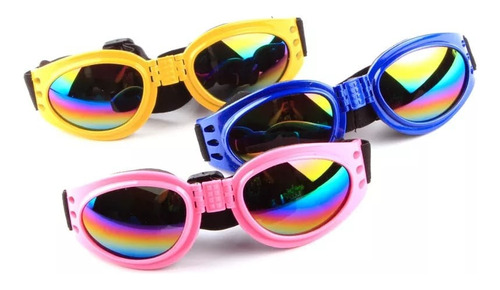 Imagen 5 de 10 de Gafas Lentes De Sol Uv Para Perro Mascotas Mediana A Grandes