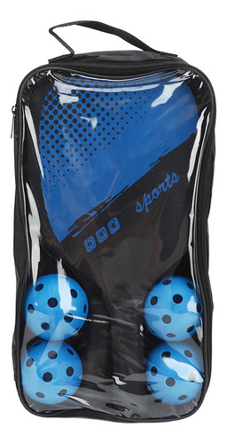 Juego De Paletas De Pickleball Portátiles, Ligeras Y Antides