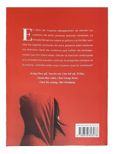 Imagen 2 de 3 de Solo Las Mujeres Desaparecen - Antologia - Editorial Hwarang