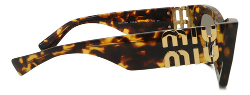 Lentes De Sol Miu Miu Mu09ws Vau06b 53 Mujer