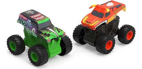 Monster Jam 2pack Official Grave Digger And El Toro Loco