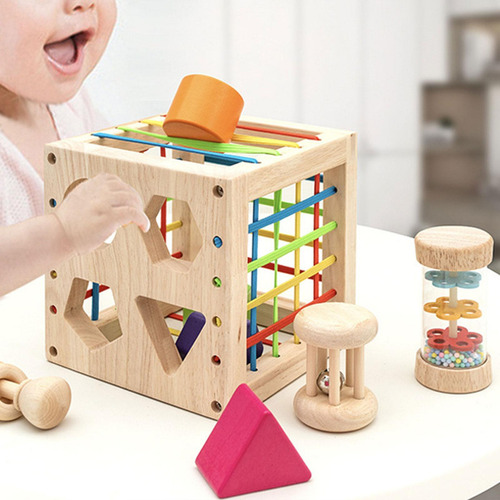 Cubo De Actividad, Juguetes Sensoriales De Aprendizaje,